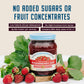 Natures Hollow Strawberry Jam, Sugar Free, Vegan, Gluten Free, 10oz Pack of 6