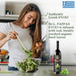 M.G. PAPPAS Extra Virgin Olive Oil, Basil-Infused, Cold Pressed, 12.7 Fl Oz