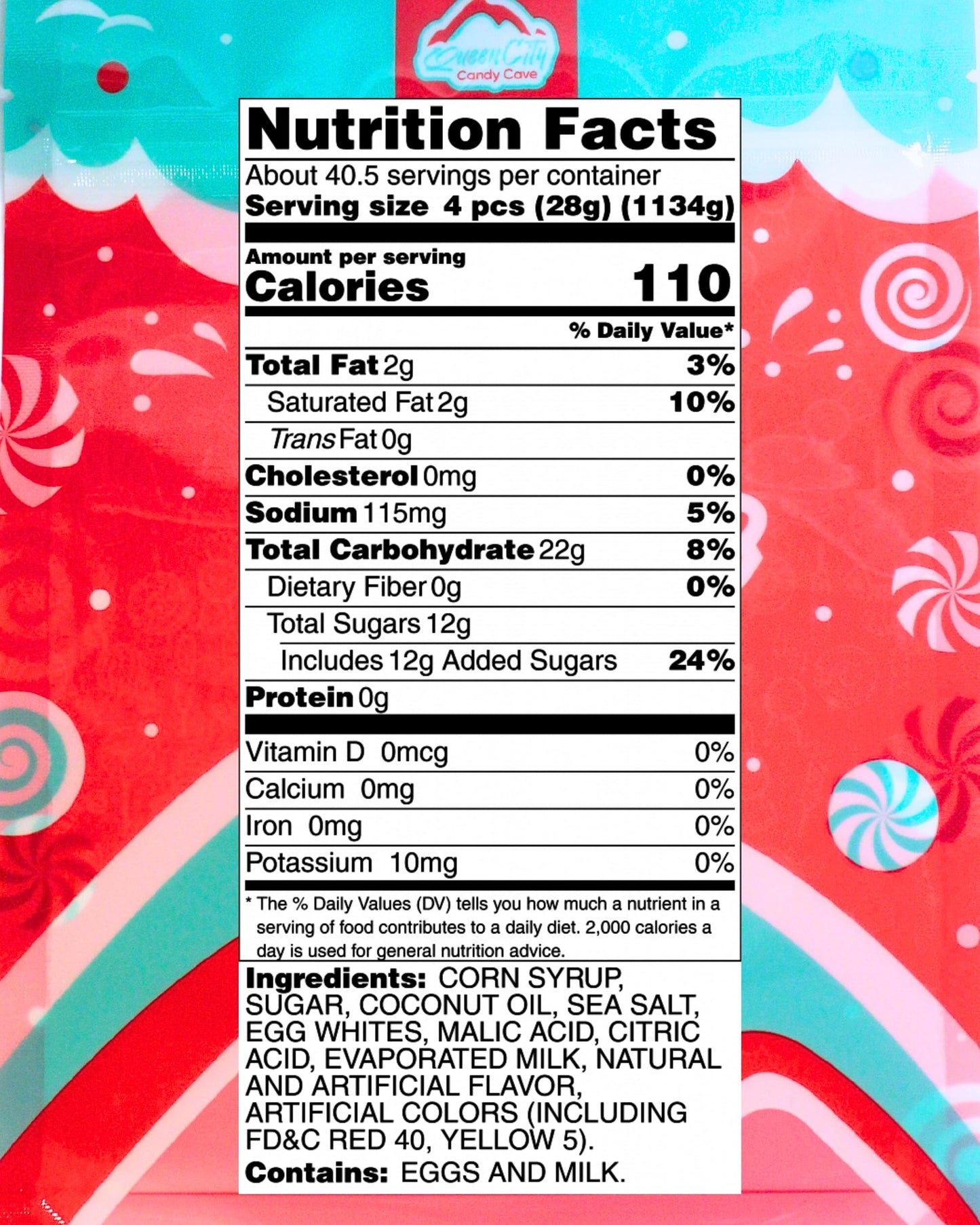 Strawberry Cheesecake Salt Water Taffy - Individually Wrapped Assorted Flavors - Old Fashion Saltwater Taffy Candy Bulk, By Quee