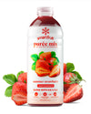 Smartfruit Summer Strawberry + Antioxidants, 100% Real Fruit Pur  e, Non-GMO, No Additives, Vegan - 48 Fl. Oz