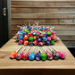 KLUB BULK Tootsie Roll Lollipops - Assorted Fruit Flavors with Chocolate Center, 1 lb, Individually Wrapped, Peanut & Gluten Free