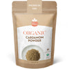 Spicy Organic Ground Cardamom, 8 Oz. - Fresh Cardamom Powder - Also Known As Elaichi, Cardamon - Usda Certified Organic, Gluten-