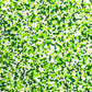 Homipooty Nonpareils Sprinkles Edible Green White Pearl Sugar 110g 2mm Mini Pearls for Cakes Cupcakes Ice Cream Decorations