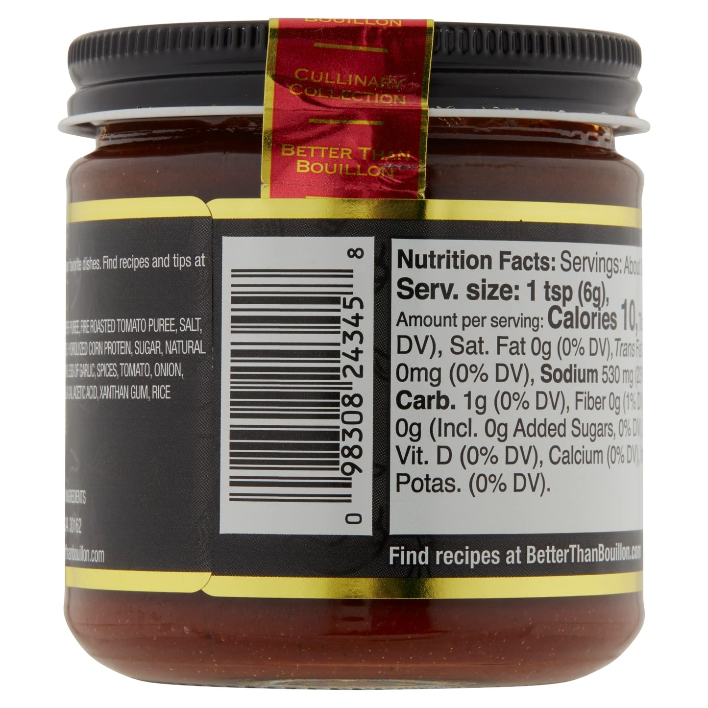 Better Than Bouillon Culinary Collection Base, Smoky Chipotle Base, Contains 38 Servings Per Jar, 8-Ounce Glass Jar (Pack Of 1)