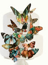 Sugar Robot Edible Butterflies For Cake Decorating- Butterfly Cake Decorations- Assorted Size - Cake Toppers And Cupcake Toppers Made In The Usa - Enhanced Crafted -15 Pcs (Victorian Vintage)
