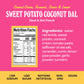 Brooklyn Delhi Sweet Potato Coconut Dal Pouches - Ready To Eat, Microwavable Entree - Vegan, Gluten Free, Non-Gmo - 10Oz, Pack O