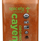 Spicely Organic Cayenne Pepper 16 Oz Certified Gluten Free