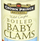 Crown Prince Boiled Baby Clams, 10-Ounce Cans (Pack Of 12)