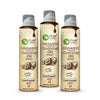 Pure Nutrition Organic Extra Virgin Coconut Oil Spray - 600Ml (200Ml X 3) | 100% Pure, Edible & Cold Pressed | Ideal For Cooking