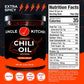 Jungle Kitchen Extra Spicy Crunchy Garlic Chili Oil, Vegan & Gluten-Free, 6oz