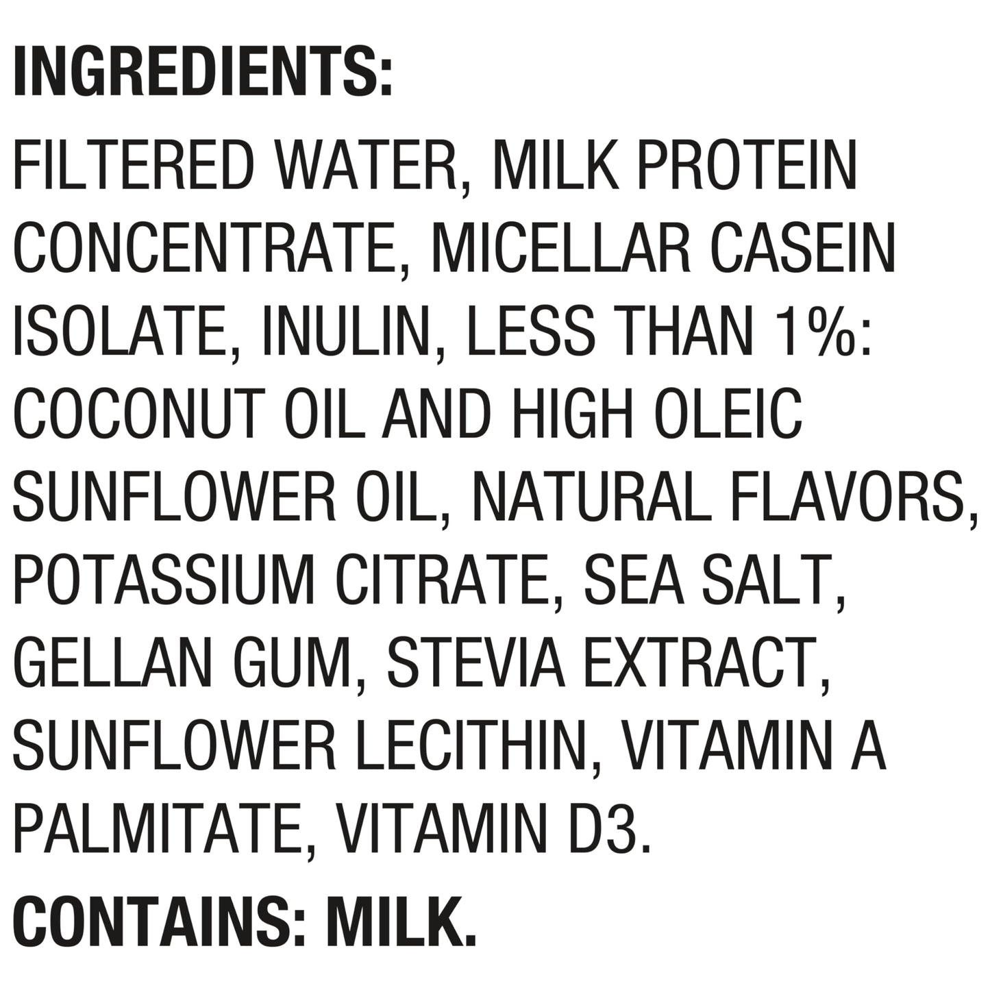 Oikos Protein Shake  Vanilla  30g High Protein Drinks  Shelf Stable  Ready to Drink  5g Prebiotic Fiber  12 fl oz Bottle  12 Count