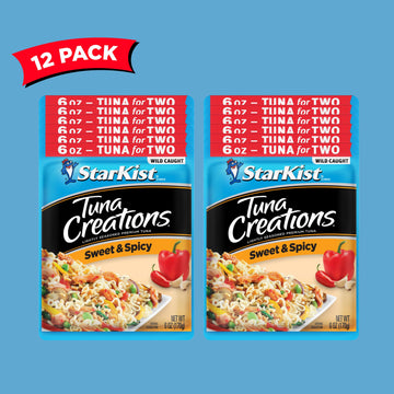 Starkist Tuna Creations, Sweet & Spicy, 6.0 Oz, Pack Of 12