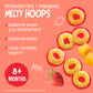 Earths Best Organic Melty Hoops, Bite-Sized Snacks For Babies 8 Months And Up, Strawberry And Mango, 0.32 Ounce Individual Bags (Pack Of 4)