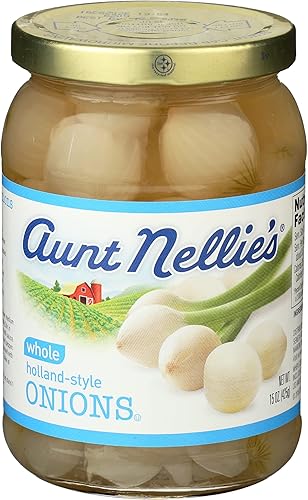 Aunt Nellies Whole Holland-Style Onions 15 Oz