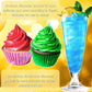 Edible Glitter - 15 Popular Colors Edible Glitter For Cocktails, Food Grade Luster Dust, Iridescent Shimmer Powder For Cake Deco