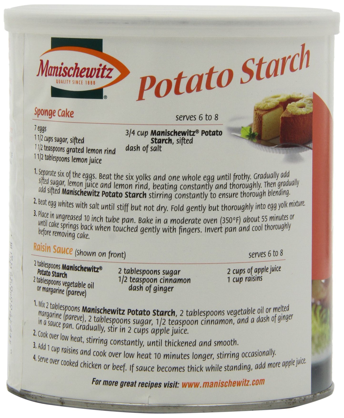 Manischewitz Whole Grain Matzo Meal, 16 Ounce (Pack Of 4)