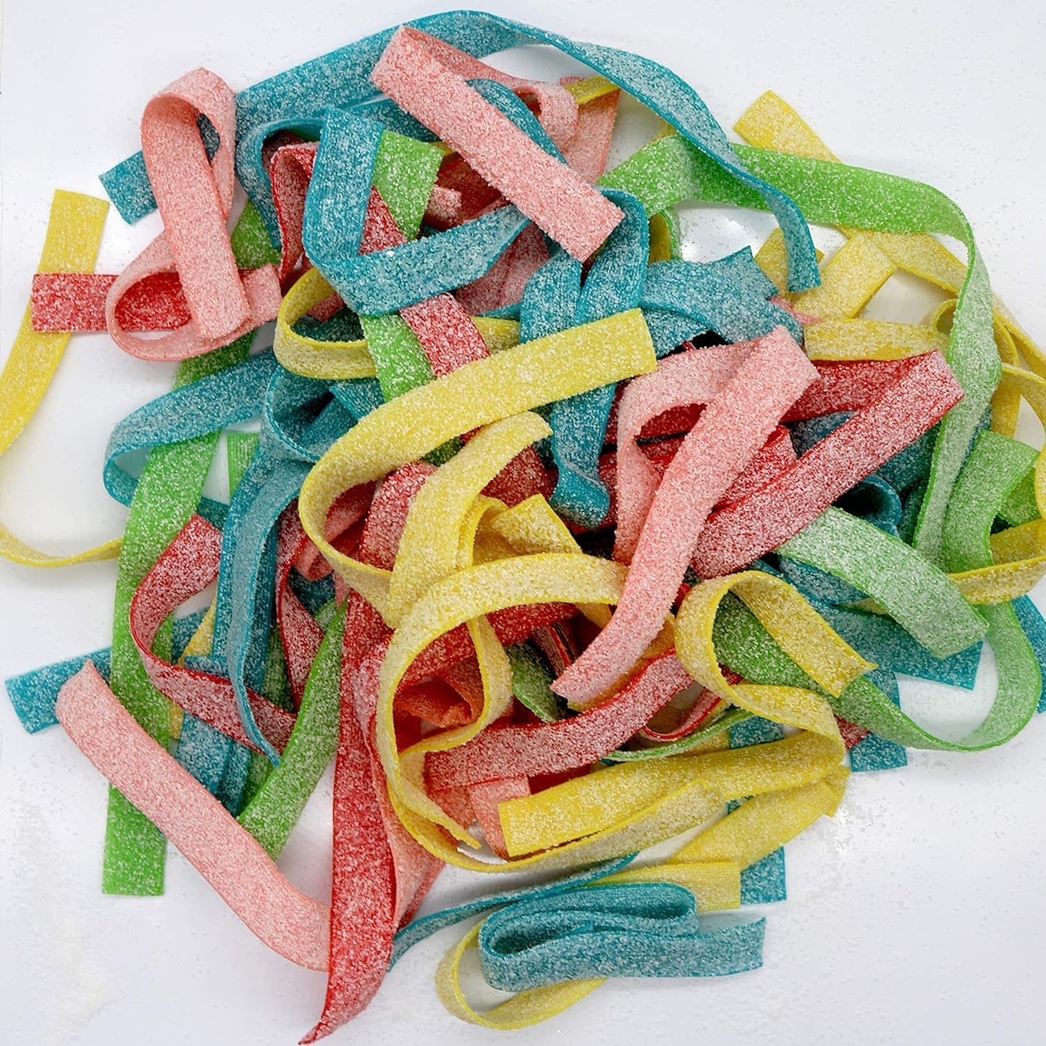 Smarty Stop Sour Gummy candy Strips (Fruit Punch - Assorted Flavors, 1.5 Pound)