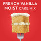Duncan Hines Signature Perfectly Moist French Vanilla Cake Mix, 15.25 Oz