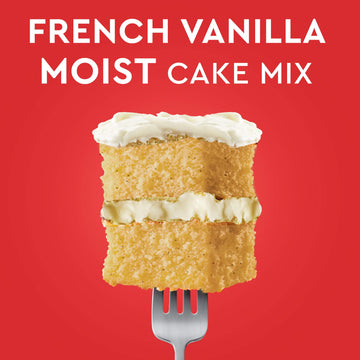 Duncan Hines Signature Perfectly Moist French Vanilla Cake Mix, 15.25 Oz