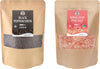 52USA Whole Black Peppercorns 12 oz + Himalayan Pink Salt (Coarse Grain) 2 lb - Salt and Pepper Grinder, Black Peppercorn Refil,