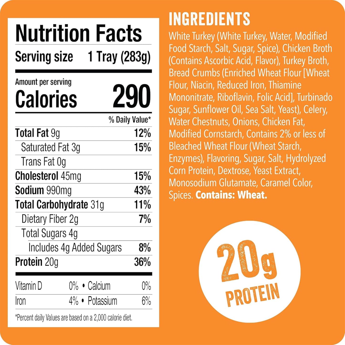 Hormel Compleats Turkey & Dressing With Gravy, 10 Ounce (Pack Of 6)
