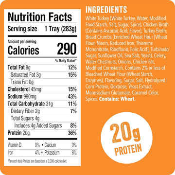 Hormel Compleats Turkey & Dressing With Gravy, 10 Ounce (Pack Of 6)