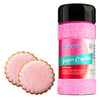 Bakerpan Sugar Sprinkles for Baking - 7 Ounce Pastel Pink Decorating Sugar Crystals for Cookies, Cake Pops, Ice Cream (Made in U