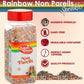Bakers Choice Rainbow Nonpareils Sprinkles, Gluten Free, Dairy Free, 12 oz, Multicolored