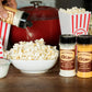 Amish Country Popcorn | Seasoning Variety Pack | 6 oz BallPark Style ButterSalt - 5.1 oz Cheddar Cheese & 5 oz Sour Cream and On