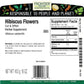 Frontier Co-op Hibiscus Flowers, Cut & Sifted, Kosher, 1 lb Bulk Bag