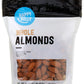 Happy Belly Whole Raw Almonds, 16 oz (1 lb) - Natural Snack, Pack of 1
