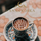 Canan Koska Turkish Coffee Medium Roast Ground Coffee 100% Arabica, Finely Ground for Rich Flavor and Smooth Texture, Ideal for