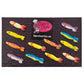Mini Minnow Fishing Accessory Pack- 12 pcs Edible Icing Cake Decoration Topper by BakersDozenToGo (Choose Style Below)