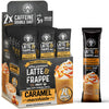 The Frozen Bean - Caramel Macchiato Frappe & Latte Instant Mix With Arabica Beans, 2X Caffienne, Low Sugar - For Hot, Iced, Or Frappuccino-Style Blended Drinks - (20) 0.53Oz Single Serve Sticks