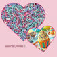 Confect Custom Rainbow Sprinkles - Candyland Jimmies Mix - Vibrant Multicolor Edible Toppings For Cakes, Cupcakes & Desserts - V