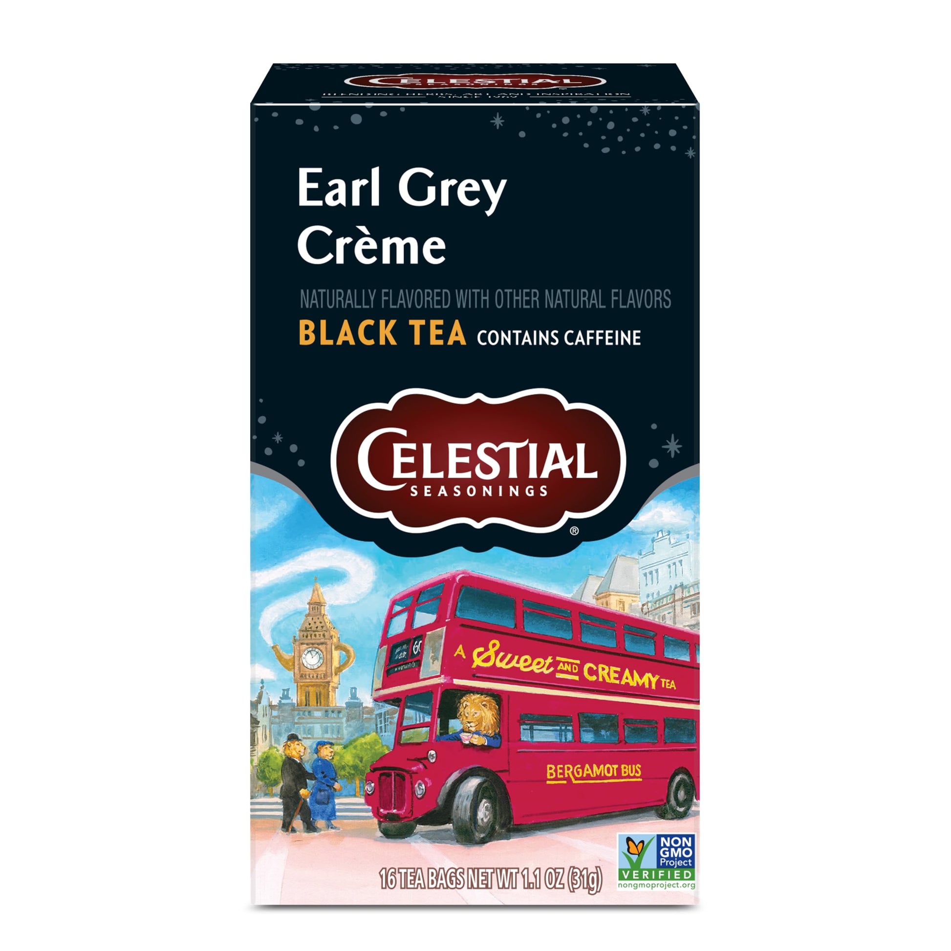 Celestial Seasonings Earl Grey Creme Black Tea - 16 Tea Bags, S-PL-8209