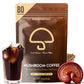 Decaf Mushroom Instant Coffee  14 Mushrooms dietary product  Large 80 Servings | Lions Mane  Reishi  Chaga  Cordyceps  Shiitake | Energy Focus Immunity | Decaffeinated Instant Coffee Powder  8.5 Oz