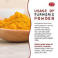 Spicy World Turmeric Powder 5 Pound Bulk Bag - Indian Turmeric Root Ground (Haldi) - Minimum Curcumin 2.5%