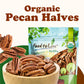 Food To Live Organic Pecan Halves, 14 Pounds - Non-Gmo, Kosher, Raw Pecan Nuts, Unsalted, Vegan, Kosher, Shelled, Sirtfood, Bulk