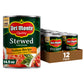 Del Monte Stewed Tomatoes with Basil, Garlic & Oregano, 14.5 oz (Pack of 12 Cans)