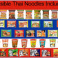 Generic Ramen Noodles International Snack Box - 15-Piece Variety Pack from Japan, Philippines, Thailand, Vietnam + Free Chopsticks & Sticker