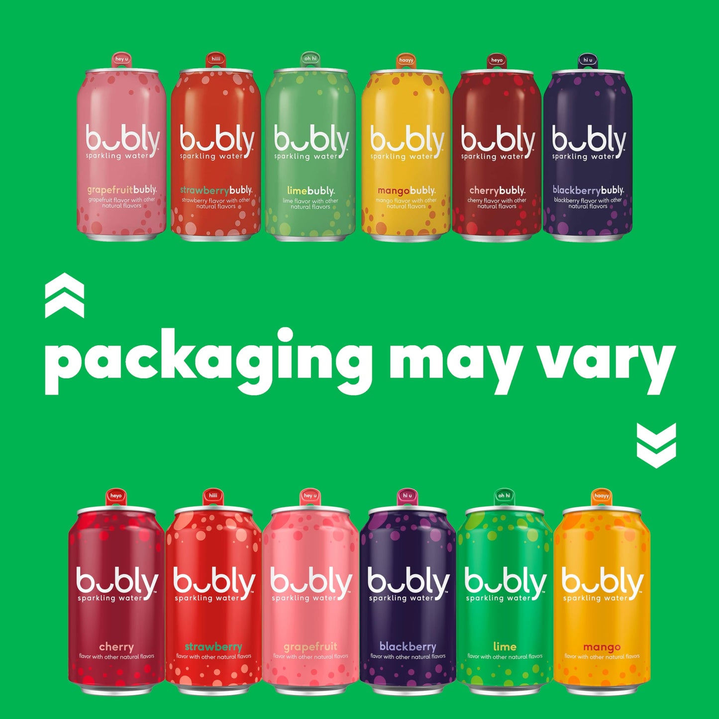 bubly Sparkling Water, Blueberry Pomegranate, Zero Sugar & Zero Calories, Seltzer Water, 12 Fl Oz Cans (Pack of 8)