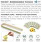 Premium Ginger Tea Bags, 100% Natural & Pure from Ginger Roots, Ginger Tea, Ginger Herbal Tea. Ginger Tea. No Sugar, No Caffeine, No Gluten, Vegan.