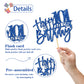 Roadsea Happy 101St Birthday Cake Topper - Old Man Woman 101 Years Old Birthday Cake Supplies - 101St Birthday Party Decorations