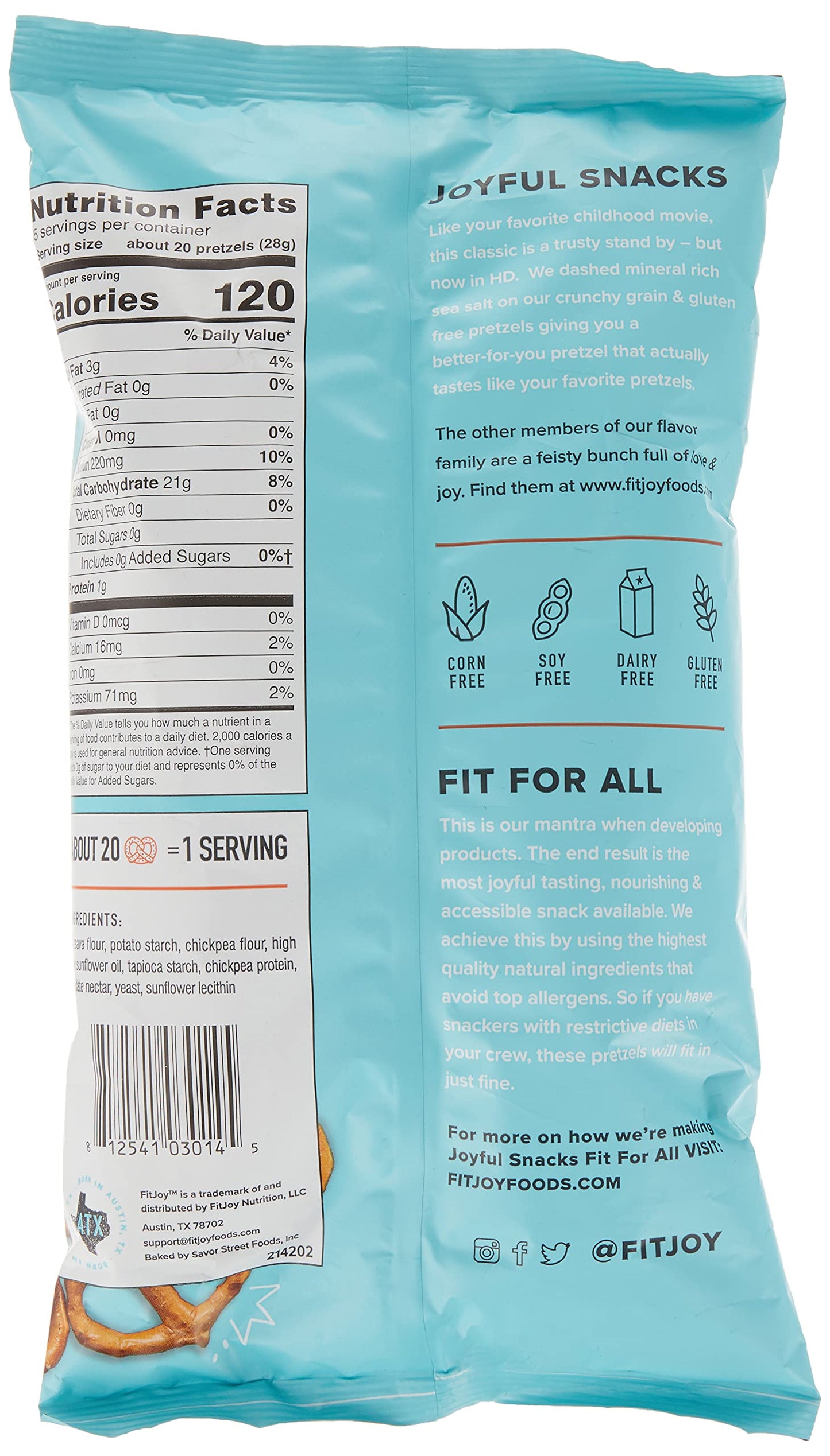 Fitjoy Grainfr Salt Prtzl Twist 5 Oz