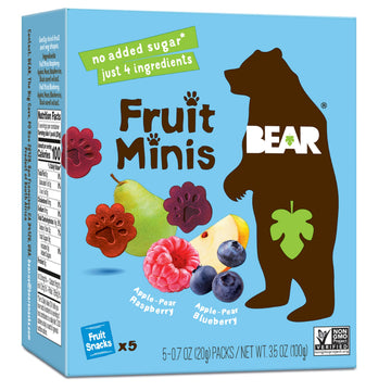 BEAR RSP BLBRY FRT MINI ( 4 X 3.5 OZ   )
