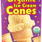 Lets Do Organic Ice Cream Cones - Sugar Cones, Mini Cones, 1.2 Oz, Pack of 12