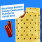 Pop-Tarts Toaster Pastries, Breakfast Food And Kids Snacks, Unfrosted Brown Sugar Cinnamon, 10.15Lb Case (96 Count)