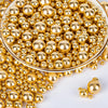 Twisweet Gold Pearl Sprinkles for Cake Decorating, Edible Sugar Pearls for Baking, Mix Size, Cake Topper Cupcake Cookie Ice Crea