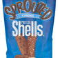 Unique Snacks Sprouted Pretzel Shells, Vegan, 8 Ounce Bag, Pack of 3, Certified OU Kosher, Non-GMO